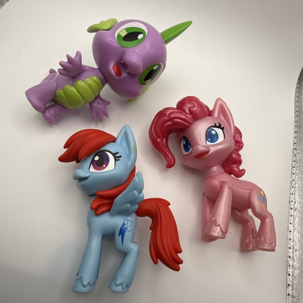My Little Pony Mega Friendship‎ MLP Lot Of 8 Spike & 7 Ponies with Cadance 6" - Picture 3 of 14